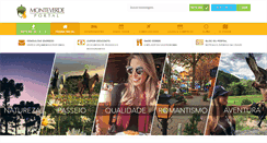 Desktop Screenshot of pousadasemmonteverde.com.br
